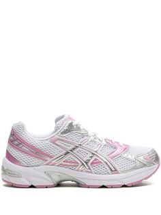 Nouvelle collection  ASICS baskets GEL-1130 'White/Silver/Pink blanche argentée rose Pink Gel Asics, Shoes For Tennis Players, Pink Asics Outfit Black Woman, Pink And White Tennis Shoes, Pink Acisis, Gel 1130 Asics, New Shoes 2024, Acis Shoes, Aces Shoes