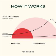 Moon Bites are designed to commercialize the functional nutrition practice of seed syncing, which can help women rebalance hormones and have great periods, naturally. Menstrual Cycle Graph, Menstrual Cycle Infographic, Period Graphic Design, Seed Syncing, Menstrual Cycle Chart, Cycle Infographic, Estrogen Foods, Estrogen And Progesterone, Menstruation Cycle