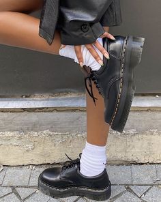 Doc Loafers, Doc Martens 8053, Doc Marten Shoes, Doc Martens Loafers, Outfit Ideas October, Shein Clothing Outfit, Shein Clothing, Dr Shoes, Clothing Outfit Ideas