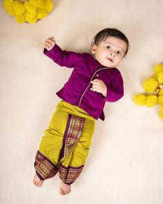 Grace, not restricted to girls! Green and wine kurta dhoti ethnic dress for baby boy Instock: 0-3 Years SHOP on www.babynmeindia.com 🔎 Product Link: https://babynmeindia.com/products/green-and-wine-kurta-dhoti-ethnic-dress-for-baby-boy Baby Boy Indian Ethnic Wear, Baby Boy Ethnic Wear, 2 Month Baby, Kids Wear Boys, One Month Baby, Monthly Baby Photos, Indian Baby, Baby Boy Dress