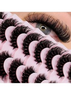 7 Pairs False Eyelashes Wispy Lashes Natural Look Fake Eyelashes Cat Eye Lashes Faux Mink Fluffy Strip False Lashes Pack Black    Synthetic Fiber  Full Strip Lashes   Beauty Tools, size features are:Bust: ,Length: ,Sleeve Length: Cat Eye Lash, Wispy Lashes, Lashes Beauty, Strip Lashes, Fake Eyelashes, False Lashes, Synthetic Fiber, False Eyelashes, Beauty Tools