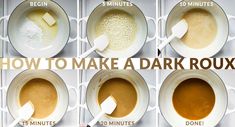 how to make a dark roux recipe