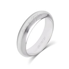 Engraved Couple's Silver 5mm Message Ring. This 5mm custom engraved ring is an ideal custom engraved wedding band. Shop engravable rings at Eves Addiction! Couple Message, Coordinates Jewelry, Couples Ring, Wedding Band Engraving, Engraved Ring, Engraved Wedding, Monogram Jewelry, Cz Stud Earrings, Engraved Jewelry