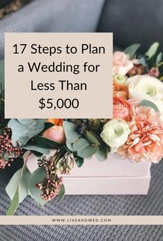 17 Steps to Plan a Wedding for Less Than $ 5,000 How To Keep Wedding Costs Down, How To Plan A Wedding In One Month, How To Plan A Small Wedding, Wedding Under 10k, Wedding Without Bridal Party, 6 Month Wedding Planning, Weddings Under 5000, Average Wedding Costs