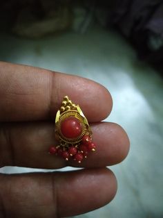 Blood Type Chart, Light Weight Gold Earrings, Ruby Necklace Designs, Earring Indian, 22 Carat Gold Jewellery, Ear Tops, Gold Jhumka, Gold Temple Jewellery, Gold Jhumka Earrings