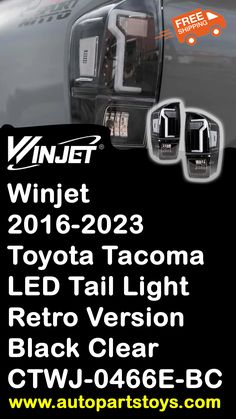 Are you ready to upgrade that mundane piece of machinery into a stunning supercar? Well Winjet hears you loud and clear, which is precisely why we carry a vast array of LED and Euro Style tail lights that infuse energy and confidence into any ride at an affordable price. Feast your eyes on the different options of color finishes available to match your vehicle perfectly, that complements the trend-setting fashionable appearance your car so deserves, bringing both dazzling style and improved luminance to the back of your ride. And when the night comes calling, you have to be ready. Going with the stock profile is okay for some, but you want MORE. Featuring far more brightness and endurance than factory halogen bulbs, LED Tail Lights won't dim into nothingness when you need them most.