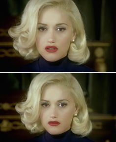 Gwen Stefani Cool Music Video Outfits, Gwen Stefani Updo, Gwen Stefani Cool Music Video, Blonde 50s Hair, Glamorous Short Hair, Gwen Stefani Short Hair, 50s Bob Hairstyles, Gwen Stefani Aesthetic, Cool Gwen Stefani