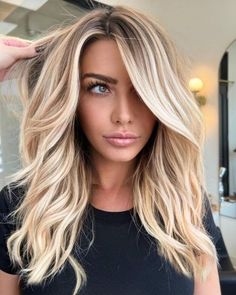 Butter Blonde Balayage Short Hair, Haircuts For Your 30s For Women, Lala Kent Hair Blonde, Root Smudge Blonde Curtain Bangs, Natural Blonde With Balayage, Demintional Blonde Highlights, 40 Year Old Blonde Hair For Women, Blonde Balayage For Fair Skin, 2024 Popular Hairstyles