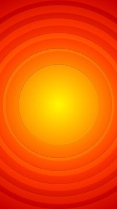 an orange and red background with circles in the center, as if it were spiraling