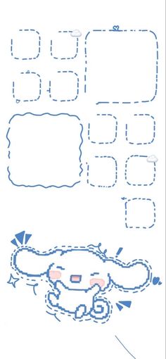 an image of a blue and white paper with the word b is for crab on it