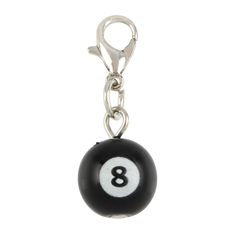 Buy the 8 Ball Charm by Bead Landing™ at Michaels. Create an adorable necklace or bracelet for the savvy pool player with this 8 ball charm from Bead Landing. For a quick outfit embellishment just slide the charm onto a simple chain or ribbon and style as desired. Create an adorable necklace or bracelet for the savvy pool player with this 8 ball charm from Bead Landing. For a quick outfit embellishment just slide the charm onto a simple chain or ribbon and style as desired. Details: Black and wh 8ball Necklace, Bead Landing, Simple Chain, 8 Ball, Quick Outfits, The 8, Charm Jewelry, Embellishments, Ribbon