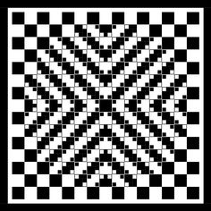 a black and white checkered pattern with squares