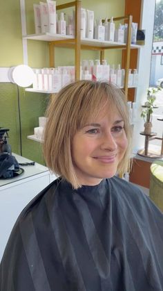 4.5K views · 74 reactions | It’s amazing what a partial highlight and trim can accomplish! ✨🤍 I love working my magic on Blondes and Bobs! This lovely lady is no exception, and we always manage to have a good time while we are working. 🤗🤍✨ #blondebob #bobhairstyles # | DENVER HAIRCUT SPECIALIST+NATURAL COLOR | Baby Bash · Suga Suga Partial Highlights, Baby Bash, Suga Suga, Natural Gray Hair, Hair 2024, Have A Good Time, Blonde Bobs, Hair Reference, Gray Hair