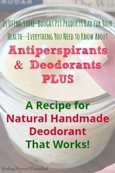 Many Homemade Antiperspirant, Homemade Antiperspirant Deodorant, Natural Antiperspirant Deodorant, Natural Antiperspirant, How To Make Natural Deodorant, Homemade Deodorant Without Baking Soda, Magnesium Hydroxide Deodorant Recipe