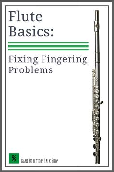 the flute book cover for flute basics fixing fingering problems