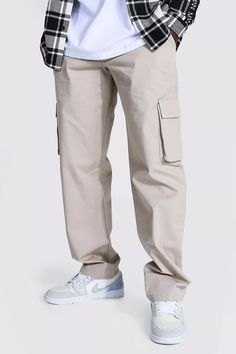 [CommissionsEarned] Pantalon Chino Style Cargo | Boohooman Fr #beigecargopantsoutfit Straight Fit Cargo Pants Men, Cargo Pants Men Beige, Nice Pants For Men, Men’s Pants Outfit, Straight Cargo Pants Outfit Men, Chinos Trousers For Men, Kakhi Pants Outfit Mens Casual, Trousers For Men Style, Beige Cargos Outfits Men