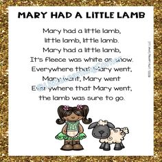 mary had a little lamb poem