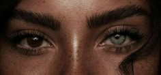 Eyelash Aesthetic, Heterochromia Eyes, Rare Eye Colors, Urban Myth, Aesthetic Eyes, Beauty Eyes, Jolie Photo, Pretty Eyes