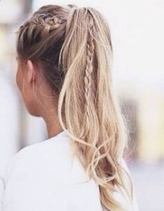 Trendy We Fryzurach, Easy Hairstyles For School, Long Box Braids, Easy Hairstyle, Sleek Hairstyles, Easy Hairstyles For Long Hair, Box Braids Hairstyles