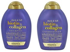 Biotin And Collagen Shampoo, Biotin Hair, Biotin Shampoo, Good Shampoo And Conditioner, Shampoo For Curly Hair, Hair Growth Shampoo, Thickening Shampoo, Healthy Hair Care, Best Shampoos