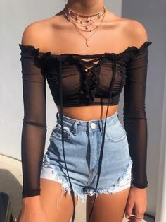 Outcast Clothing, Girls Denim Shorts, Girls Denim, Fashion Killa, Festival Outfits, Teen Fashion, Spring Summer Fashion, Fashion Inspo Outfits, Dream Closet