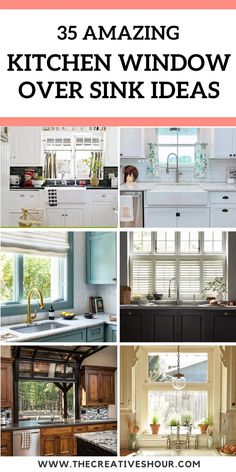 kitchen window over sink ideas that are easy to do and great for the homeown