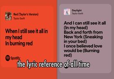 #taylorswift #whisper #daylight #red 3•11•24 Blonde Cat, Taylor Lyrics, Taylor Swift Cute, Taylors Version, Taylor Swift Funny, Taylor Swift Videos, Red Taylor, Long Live Taylor Swift, Swift 3