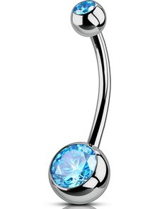 PRICES MAY VARY. ❤Extraordinary Design❤: 1PC G23 Solid Titanium Internally Threaded Long Belly Button Rings with Round Shiny Cubic Zirconia, Wrapped in Exquisite Packaging ❤Standard Size❤: 1.6mm=14 Gauge, 14mm Bar Length, Please Confirm the Belly Piercing Size Before Purchasing. ❤NO irritations❤: G23 Titanium Belly Piercing Jewelry, Hypoallergenic, Nickel & Lead-Free, Can Be Worn Even on New Piercings, Good for the Sensitive Skin, Long Use Time Ideal Gift Choice❤: Featuring an Elegant Design and Titanium Belly Button Rings, Belly Piercing Jewelry, Extraordinary Design, Body Jewelry Piercing, Button Rings, Belly Piercing, Navel Rings, Belly Ring, Belly Rings