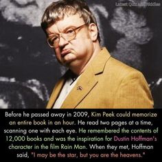 Dustin Hoffman, Rain Man, Amazing People, History Facts, Riddles, Good People, Trivia, Fun Facts, How To Memorize Things