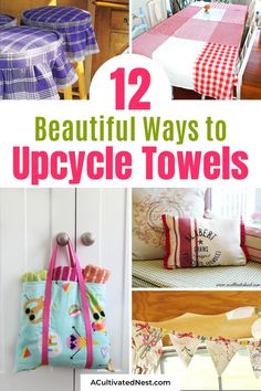 twelve beautiful ways to upcycle towels