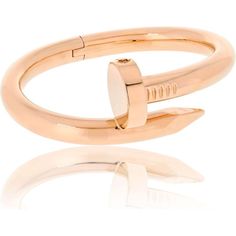 Cartier 18K Rose Gold Juste Un Clou Large Model Bracelet - Pre-owned Beauty Cartier Rose Gold Jewelry Gift, Cartier Rose Gold Round Jewelry, Cartier Rose Gold Fine Jewelry, Elegant Cartier Rose Gold Jewelry, Luxury Rose Gold Bracelets For Wedding, Rose Gold 14k Fine Jewelry Bangle, 14k Gold Rose Gold Bangle Fine Jewelry, Luxury Rose Gold Bracelet For Wedding, Luxury Rose Gold Wedding Bracelets