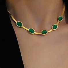 Transform Your Look With This Stunning Emerald Crystal Collar Necklace. Crafted With A 14k Gold-Filled Snake Chain, This Necklace Exudes Luxury And Style. The Dazzling Emerald Crystal Adds A Touch Of Elegance And Sophistication To Any Outfit. The Lobster Clasp Closure Ensures A Secure Fit, Making It Perfect For Any Occasion. Elevate Your Jewelry Collection With This Must-Have Necklace. Tiger Necklace, Swan Necklace, Thick Chain Necklace, Emerald Crystal, Chain Collar, Crescent Necklace, The Lobster, Opal Pendant Necklace, Beaded Pendant Necklace