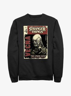 50% Cotton  50% PolyesterWash cold; dry lowImportedListed in men's sizes Stranger Things Vecna, Her Universe, Cute Sweaters, Stranger Things, Black Color, Sweaters & Cardigans, Mood Board, Hoodies Men, Fashion Forward