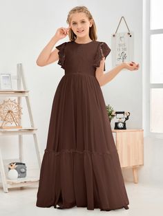 Chocolate Chocolate Bridesmaid Dresses, Brown Bridesmaid Dresses, Taupe Bridesmaid Dresses, White Wisteria, Lace Bridesmaid Dress, Junior Bridesmaid Dress, Lace Bridesmaids, Lace Bridesmaid Dresses, Junior Bridesmaid Dresses