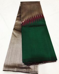 Saree Types, Kanchi Saree, Kurti Embroidery, South Silk Sarees, Silk Sarees With Price, Basic Embroidery, Beautiful Sarees