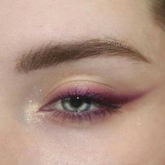 Beauty Make-up, Purple Eyeshadow, Nails Makeup, Eye Makeup Art