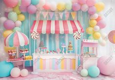 Candy Lollipop Shop Backdrop - Gatsby Backdrop Candy Land Party Decorations, Birthday Party Adult, Candy Theme Birthday, Candyland Birthday Party, Restaurant Business Plan, Candy Theme Birthday Party, Candy Land Party, Candy Land Birthday Party, Birthday Party Photography