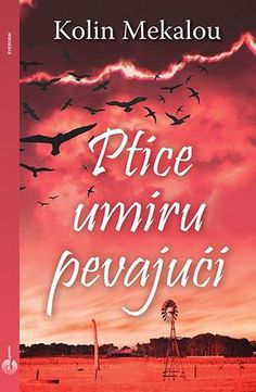 a book cover with birds flying in the sky