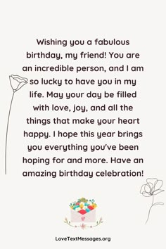 Quotes To Best Friends Birthday, Birthday Wish To A Special Friend, Birthday Wishes Friend Quotes, Happy Birthday Letters To Friend, Birthday Wishes To Your Friend, Happy Bday Quotes For Friend, Bestie Birthday Card Message, Best Friend Bday Wishes Funny, Birthday Wish Note For Best Friend