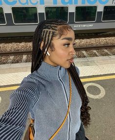 Fulani Natural Hair, Model Cornrows, Fulani Bohemian Braids, Fulani Knotless Braids, Boho Cornrows, Fulani Knotless, Twists Cornrows, Braids Fulani, Twist Cornrows