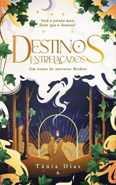 a poster for the movie destinos entrecados, with an image of a