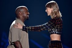 taylor swift and sealman on stage at the 2013 american music awards