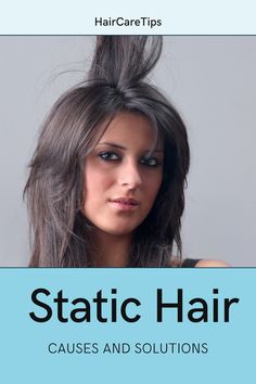 These are the reasons why your hair is static and what you need to do to get rid of it. How To Get Rid Of Static Hair, Static Hair, Static Electricity, Hair Brush, Clothing And Shoes