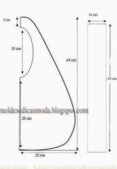 the drawing shows how to make a curved vase