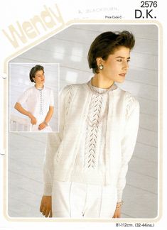 an image of a woman's blouse and pants sewing pattern