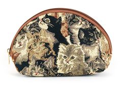 These cute kitten bags make it very convenient to pack all your makeup or yarn accessories. Each bag has a zippered top. 4 piece set includes sizes 9" x 6", 7" x 5", 5" x 4" and 4" x 3". 2 piece set includes sizes 8.5" x 6.5" and 6.5" x 5.5". 1 piece is size 8" x 5". Vintage Makeup Bag, Cute Makeup Bag, Tapestry Bags, Boyfriend Christmas, Yarn Accessories, Cute Kitten, Cat Accessories, Cute Cases, Accessories Bags