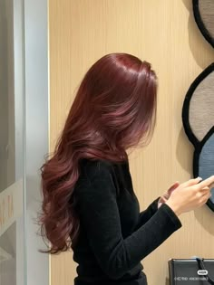 Cherry Brown Hair, Hair Tint, Cherry Brown, Cherry Hair, Ginger Hair Color