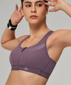 Power Adjustable Padded Running Bra | Women's High Support Sports Bra – Yvette Sports Bra With Underwire, Sports Bra High Impact, Adjustable Sports Bra, Cute Gym Outfits Shorts, Gym Outfits Ideas, Trendy Gym Outfits, Women Gym Outfits, Trendy Workout Outfits, Gym Dress