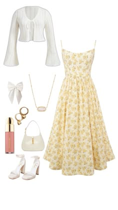 Outfits💛 Princess Inspired Outfits, Classy Prom Dresses, Cute Dress Outfits, Everyday Fashion Outfits, Easy Trendy Outfits, Really Cute Outfits, Summer Fashion Outfits