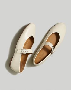 The Beverley Mary Jane Flat Leather Mary Jane Flats, Work Flats, Leather Industry, Ecru Color, Madewell Shoes, Teacher Outfits, Mary Jane Flats, Leather Mary Janes, Leather Ballet Flats